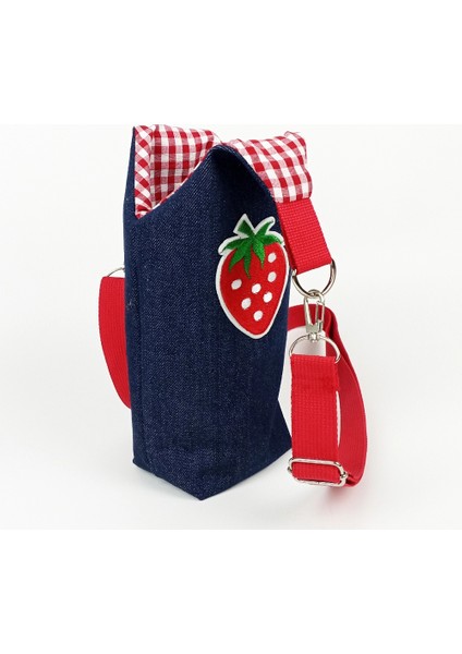 El Yapımı U Model Kot Matara Termos Kılıfı Çilek Iceflow 0,89 modelleri