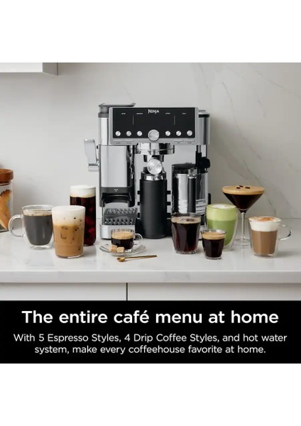 Nınja Barista Pro X9: Entegre Tartılı Akıllı 3'ü 1 Arada Espresso Makinesi | 29 Programlı- Espresso, Cold Brew ve Filtre Tek Makinede fırsatları
