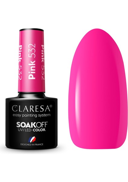 Kalıcı Oje Pink 532 Mercan Pembe 5gr