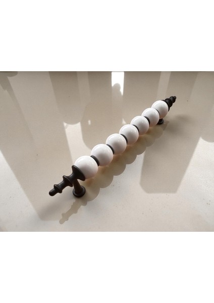 Boncuk Kulp Gold ve Siyah 96MM,128MM ve 160MM Dolap Çekmece Mobilya Kulbu