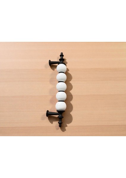 Boncuk Kulp Gold ve Siyah 96MM,128MM ve 160MM Dolap Çekmece Mobilya Kulbu