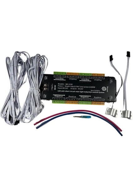 Sensörlü Yürüyen Merdiven Devresi Dimmerli Yürüyen Basamak Devresi 24 Volt 32 Kanal