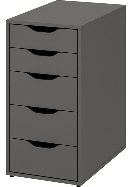 Lagkapten / Alex Çalışma Masası Gri 140 x 60 cm