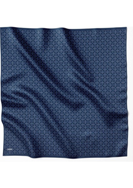 Geometrik Desen Ipek Twill Eşarp 4215D01 60 modelleri