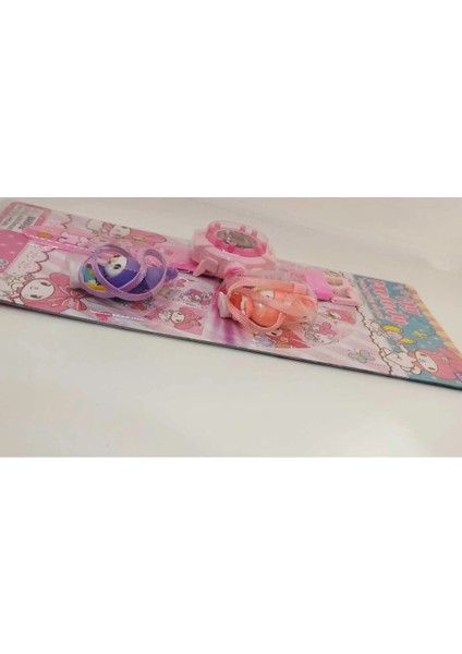 Projeksiyonlu 3 D Çocuk Saati ve 2 Adet Anahtarlık fiyatları