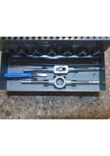 Hss Pafta ve Kılavuz Seti 32 Parça (M3-M12) fırsatları