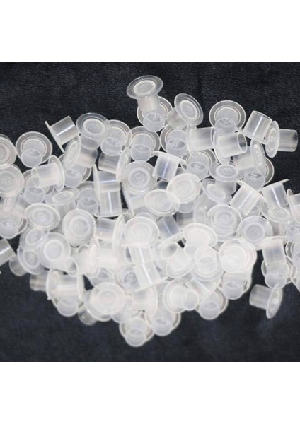 Boya Kabı - Small Pota 8 mm – 250 Adet - Küçük Boy Ayaklı Dövme Mürekkep Boya Kabı fiyatları