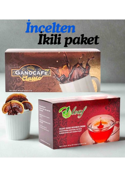 Cafe Classıc & Rooibos Çay (Ikili Paket)