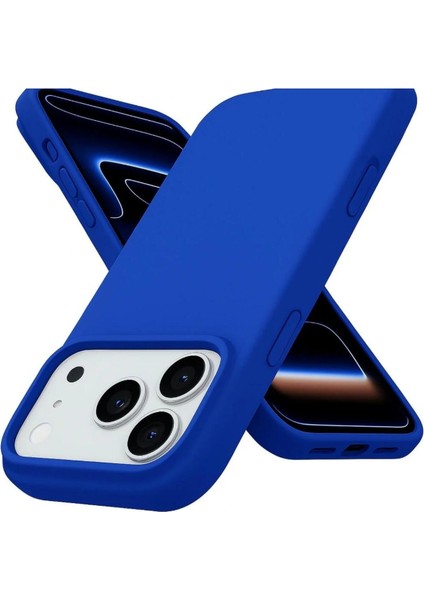 iPhone 17 Pro Max Kılıf Lansman Renk Içi Süet Kadife Dışı Yumuşak Hisli Esnek Pürüssüz Leke Tutmaz