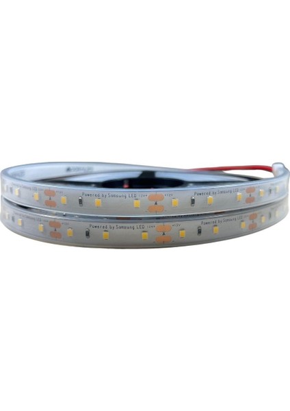 Samsung Şerit LED Samsung 60 Ledli 2835 Smd 4000K Şerit LED 12V 14.4W IP67 5m