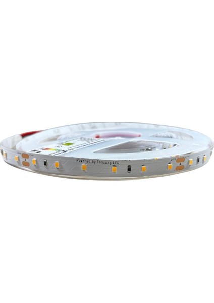 Samsung Şerit LED Samsung 60 Ledli 2835 Smd 2700K Şerit LED 12V 14.4W IP20 5m
