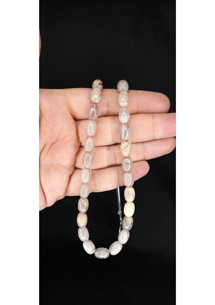 Ateş Kehribar Tesbih Kapsül Kesim Beyaz Renkli T-372 indirimleri