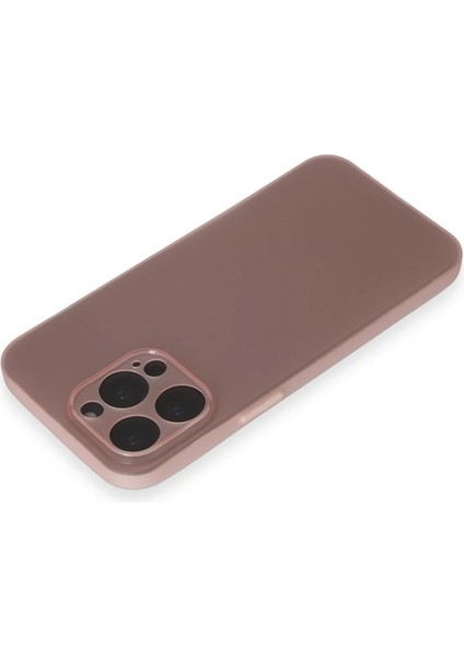 Apple iPhone 15 Pro Max Orion Soft Silikon Kılıf (Slim & Hafif) - Pembe modelleri