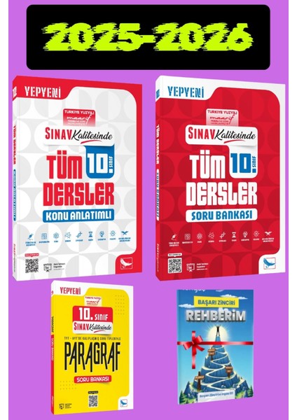 10. Sınıf Tüm Dersler Konu Anlatımlı + Soru Bankası fiyatları