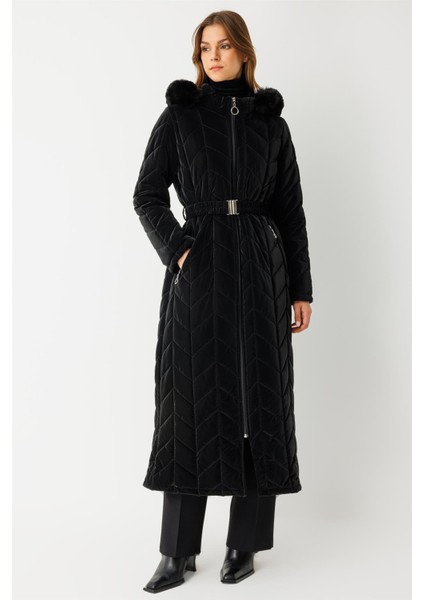 Kapitone Tam Boy Kaban Siyah