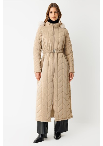 Kapitone Tam Boy Kaban Bej