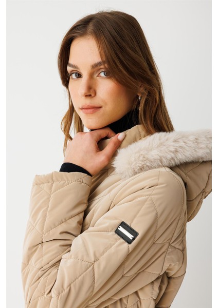 Kapitone Tam Boy Kaban Bej fırsatları