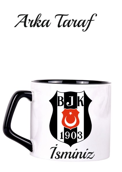 Kişiye Özel Beşiktaş Kupa Bardak Afilli fiyatları
