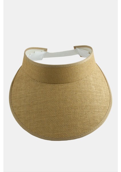 Techmrt Kasketli Hasır Tennis Şapkası-Kahverengi fiyatları