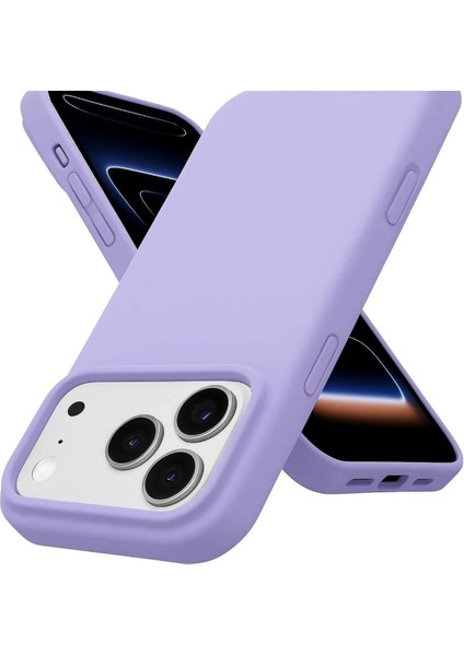 iPhone 17 Pro Max Kılıf Lansman Renk Içi Süet Kadife Dışı Yumuşak Hisli Esnek Pürüssüz Leke Tutmaz