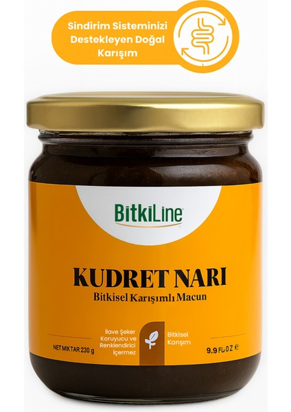 Kudret Narı Macun 230 G – Mide Rahatlatıcı ve Sindirim Konforuna Bitkisel Destek