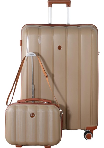 Polipropilen 2'li Valiz Seti Büyük & Makyaj V305