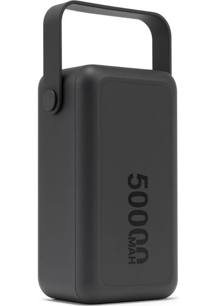 50000MAH Outdoor Powerbank | 22.5W Hızlı Şarj | Dahili 4 Kablo + Usb-C Çıkış