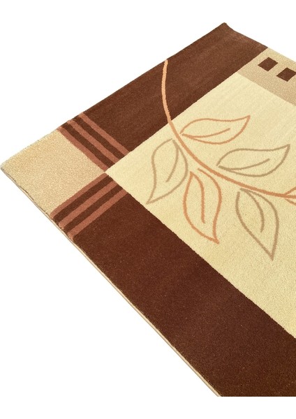 Saray Halı Klasik 1938 Krem 100X200 Kahve Yolluk 2 Metre Açık Kahverengi - Krem fiyatları