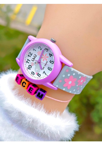 Silikon Kordonlu 10 Atm Su Geçirmez Kız Çocuk Kol Saati Kişiye Özel Hediye Isimli Bileklik modelleri