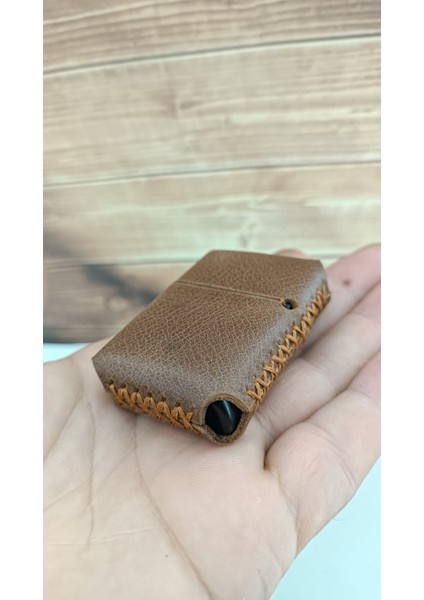 Benzinli Hakiki Deri Çakmak Kılıfı ve Çakmak fırsatları