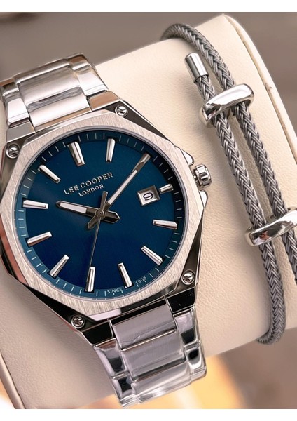 Italyan Tasarım Bileklik Hediyeli 2 Yıl Garantili 5 Atm Erkek Kol Saati ELC.08252.390