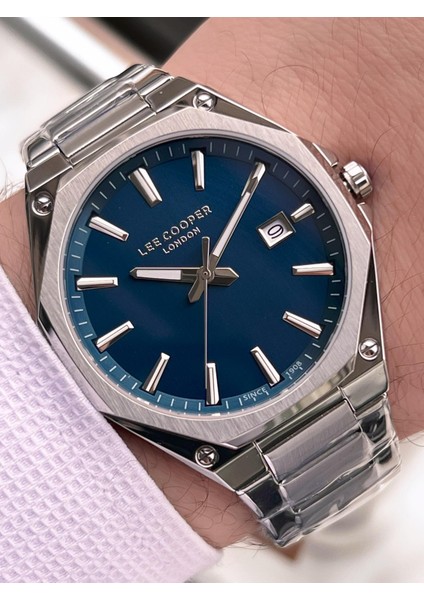 Italyan Tasarım Bileklik Hediyeli 2 Yıl Garantili 5 Atm Erkek Kol Saati ELC.08252.390 fiyatları