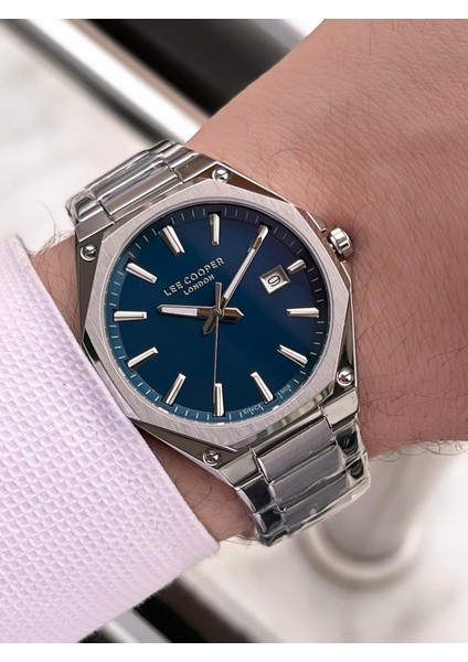 Italyan Tasarım Bileklik Hediyeli 2 Yıl Garantili 5 Atm Erkek Kol Saati ELC.08252.390 modelleri