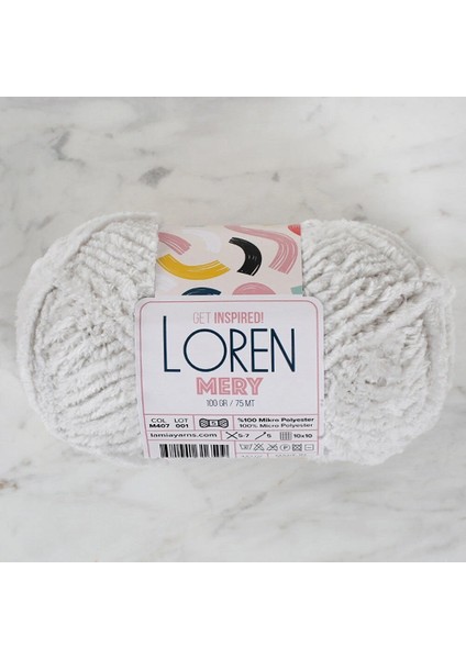 Loren Mery Gri El Örgü Ipi - M407 - 34314 modelleri
