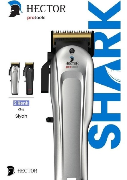 Hectör Protools Shark Profesyonel Saç Kesim Makinesi Titanyum
