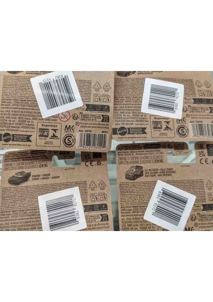 Mini Figür 4 Lü Set - Call Weathers - Rescue Mcqueen - Brick Yardley - Ramone fiyatları