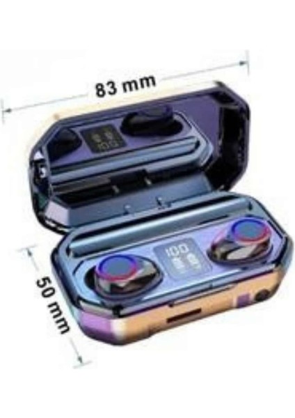 Yeni Nesil Bluetooth Kulaklık Uzun Pil Ömrü El Fenerli Dijital Şarj Göstergeli fırsatları