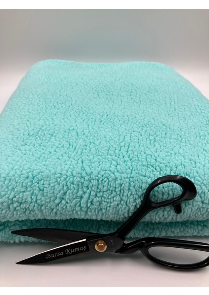 Mint Yeşili Tek Taraflı Welsoft Kumaş – Ev Tekstili ve Giyim Için Ideal Orta Sertlik