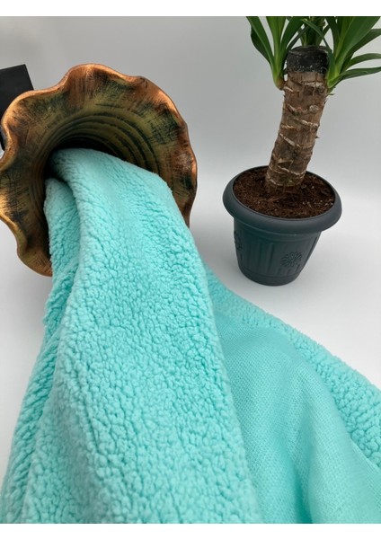 Mint Yeşili Tek Taraflı Welsoft Kumaş – Ev Tekstili ve Giyim Için Ideal Orta Sertlik fırsatları