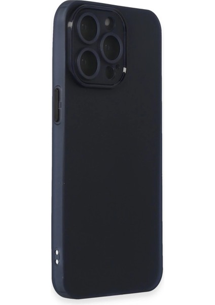 Apple iPhone 15 Pro Max Orion Soft Silikon Kılıf (Slim & Hafif) - Lacivert fiyatları