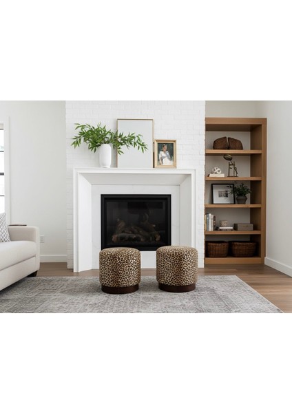 Leopar, Yuvarlak Puf/yan Sehpa fiyatları