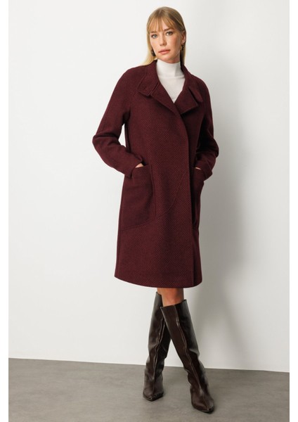 Dokulu Torba Cepli Kaban Bordo 06051 fiyatları