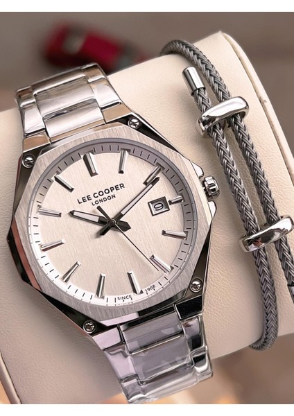 Italyan Tasarım Bileklik Hediyeli 2 Yıl Garantili 5 Atm Erkek Kol Saati ELC.08252.330