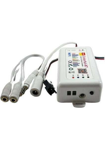 5-24V Tuya Destekli Wifi Kontrollü Pixel LED Kontrol Devresi Müzik Modlu