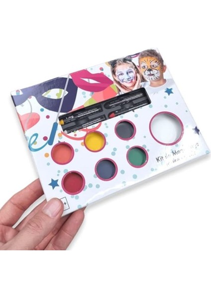 Çocuklar Için Yüz Boyama / Boya Kalemi -13 Parça Kutu Seti ile Canlı Parlak Renkler fiyatları