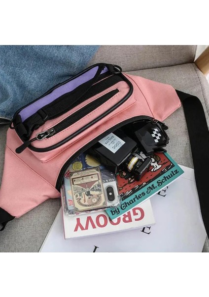 80'ler Bel Çantası, Vintage Tarzı Bel Çantası ,su Geçirmez Bel ve Omuz Çantası indirimleri