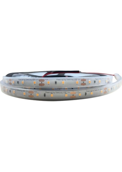 Samsung Şerit LED Samsung 60 Ledli 2835 Smd 2700K Şerit LED 12V 14.4W IP67 5m