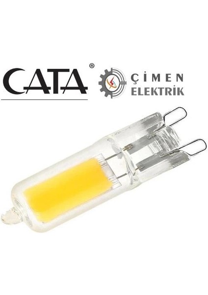 Cata Ct 4222 LED 7W 220V Kapsül Ampul 6400K Beyaz Işık G9 Duy