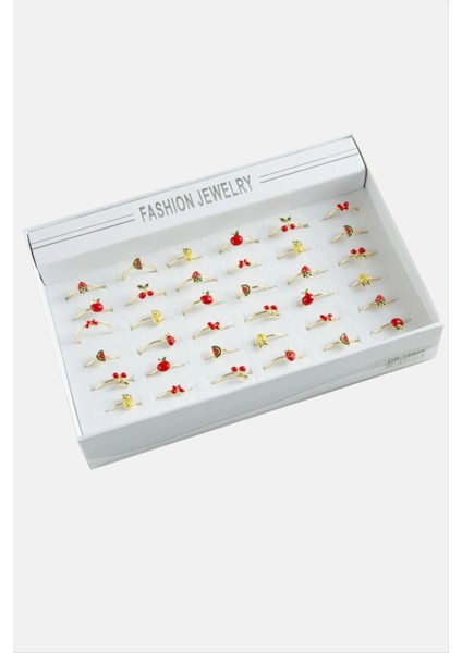 Meyveli Karışık Lüks Eklem Yüzük 1 Adet modelleri