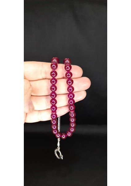 Çubuk Kehribar Tesbih Küre Kesim Mor Renk T-374 indirimleri